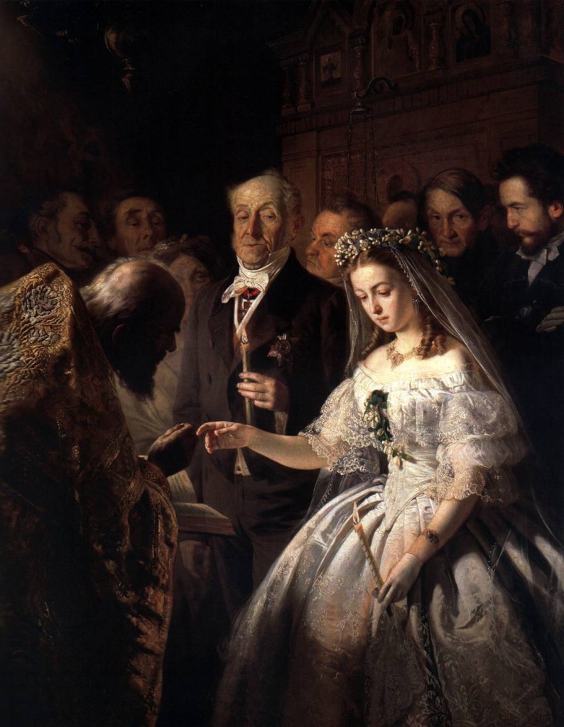 Неравный брак. 1862. Василий Пукирев